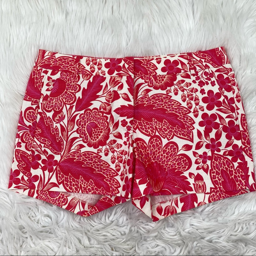J. Crew 3" Flat Front Shorts Pink Size 8 A3801